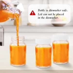 8pcs 2oz Glass Juice Bottles Review